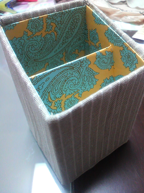 牛乳パックでリモコン立て 十穀おむすびといっしょに 二代目日記